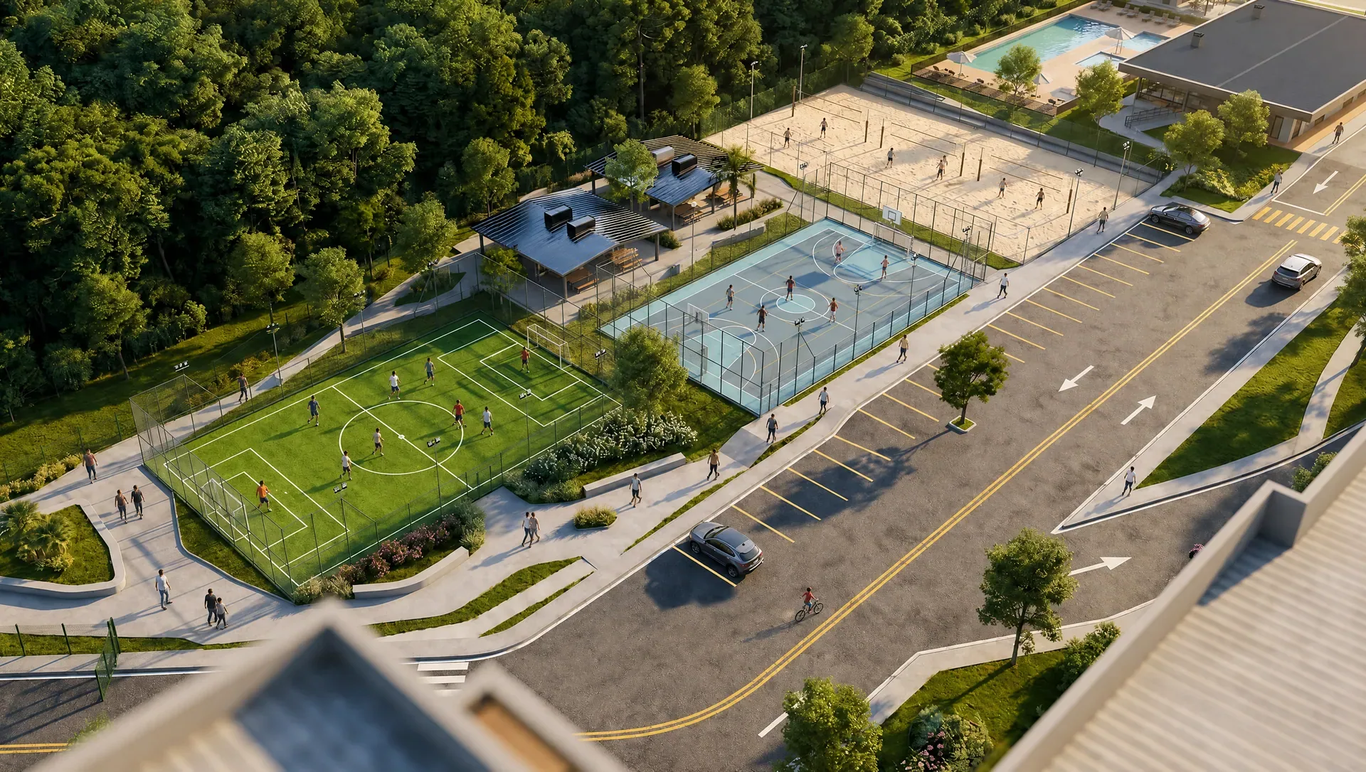 Quadras esportivas